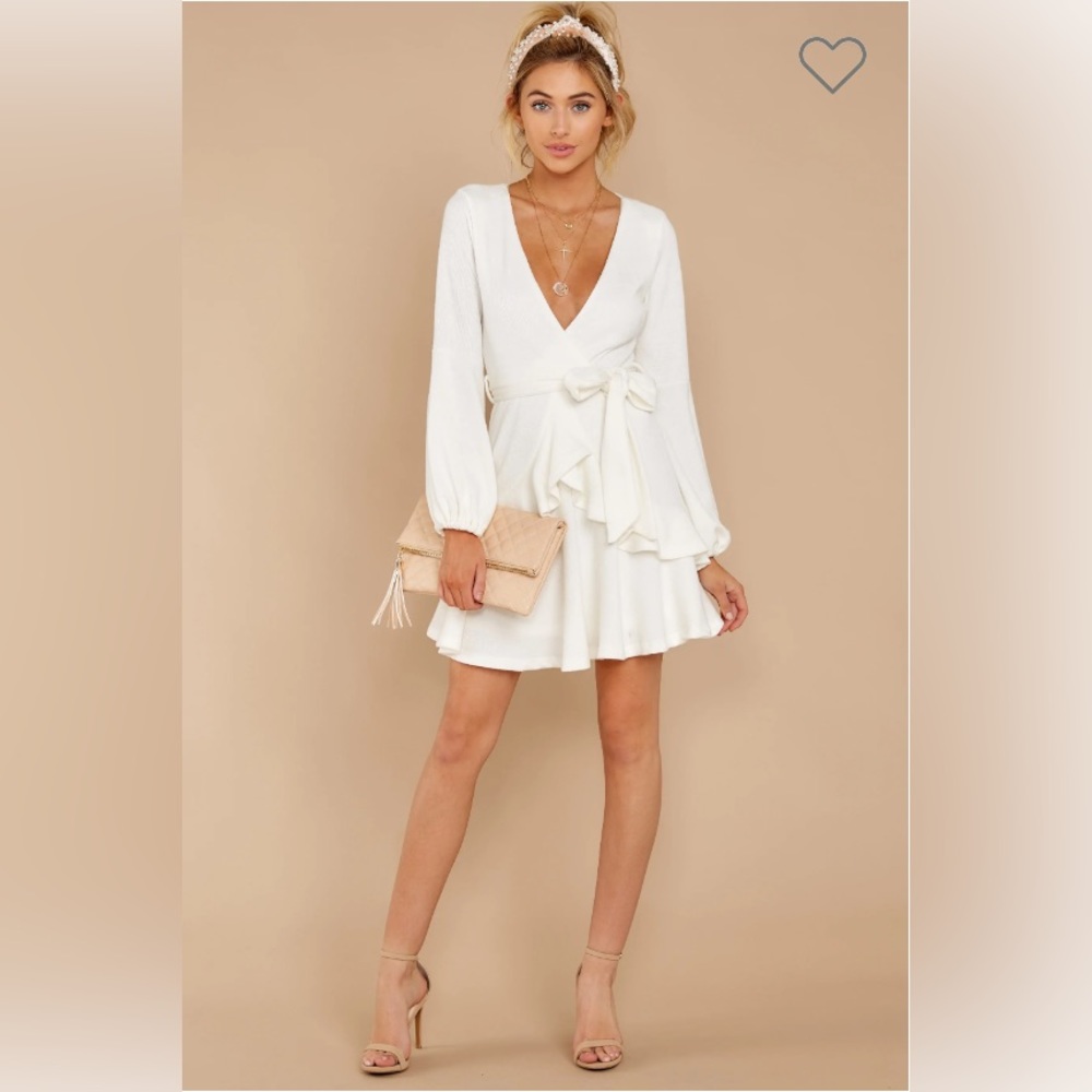 You’ll Be Back White Dress from Red Dress